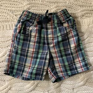 Gymboree plaid shorts